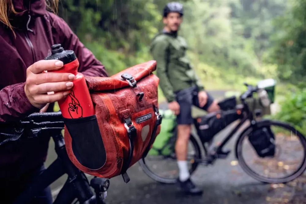 ORTLIEB > Sacoche étanche de guidon à enroulement