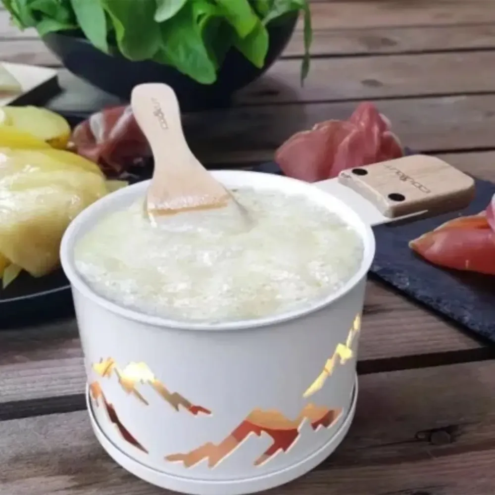 COOKUT > RACLETTE A LA BOUGIE RONDE
