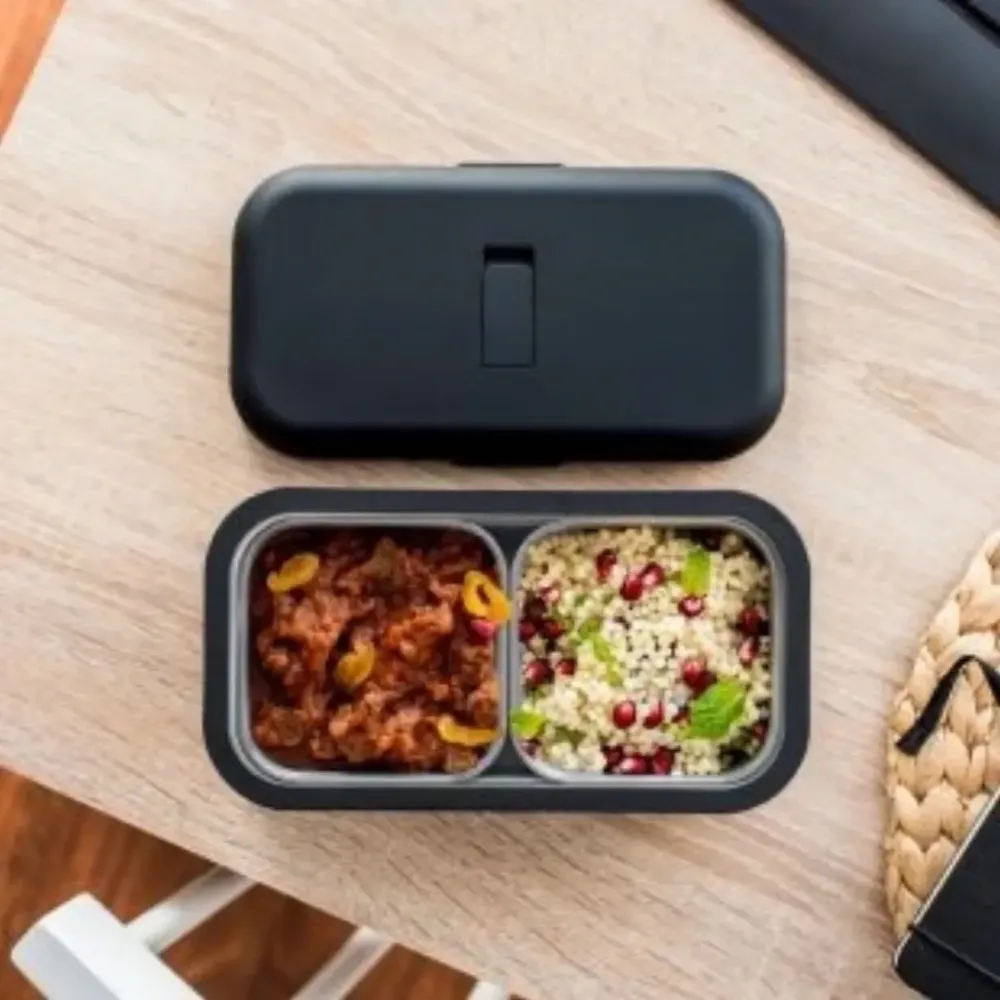 MONBENTO > Boîte alimentaire rectangulaire chauffante