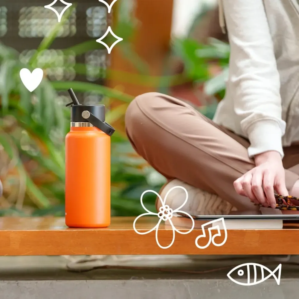 HYDRO FLASK > Gourde isotherme bouchon sport